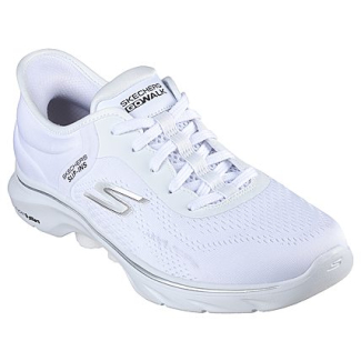 Дамски маратонки SKECHERS SLIP-INS: GO WALK 7 - VALIN WBK