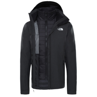 Дамско яке W INLUX TRICLIMATE - TNF BLACK HEATHER/TNF BLK