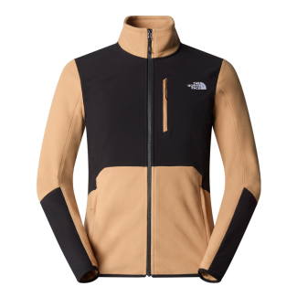 Мъжки полар M GLACIER PRO FULL ZIP - ALMNDBTR/TNFBLK