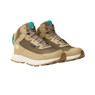 Детски обувки Y FASTPACK HIKER MID WP KHAKI STONE/GEYSER AQUA