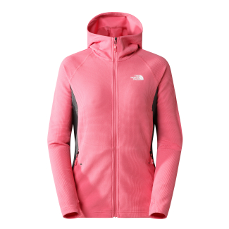 Дамско горнище W AO FULL ZIP HOODIE COSMO PINK/ASPHALT GREY