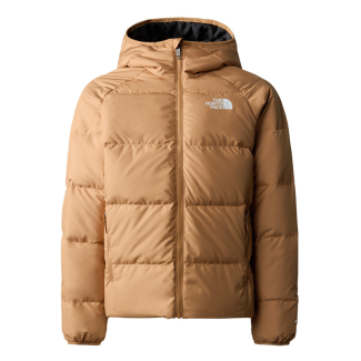 Детско яке B REVERSIBLE NORTH DOWN HOODED JACKET ALMOND BUTTER