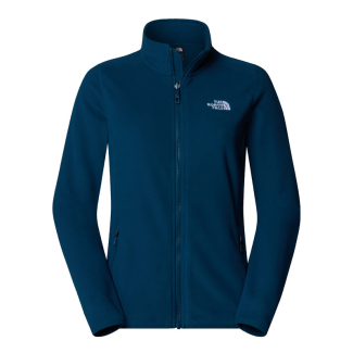 Дамски поларено горнище W 100 GLACIER FULL ZIP - MIDNIGHT PETROL