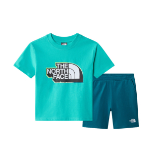 Детски комплект KID B SUMMER SET GEYSER AQUA/BLUE MOSS