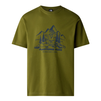 Мъжка тениска M NATURE S/S TEE FOREST OLIVE