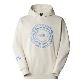 Унисекс горнище U NSE GRAPHIC HOODIE WHITE DUNE