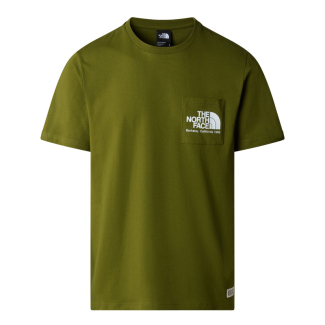 Мъжка тениска M BERKELEY CALIFORNIA POCKET S/S TEE FOREST OLIVE