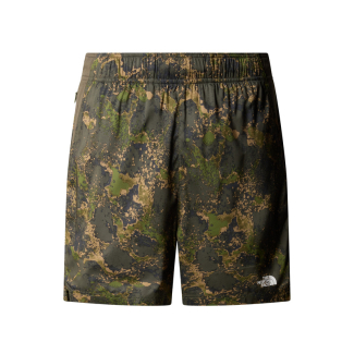 Мъжки шорти M 24/7 7IN SHORT PRINT FOREST OLIVE MOSS CAMO