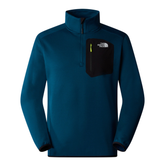 Мъжко горнище M CREST 1/4 ZIP MIDNIGHT PETROL/TNF BLA