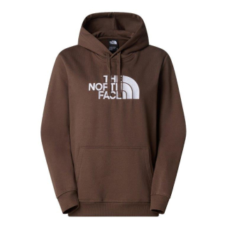 Дамско горнище W DREW PEAK PULLOVER HOODIE SMOKEY BROWN