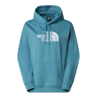 Дамско горнище W DREW PEAK PULLOVER HOODIE ALGAE BLUE