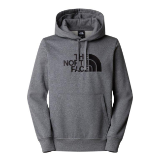 Мъжко горнище M DREW PEAK PULLOVER HOODIE TNF MEDIUM GREY HEATHER