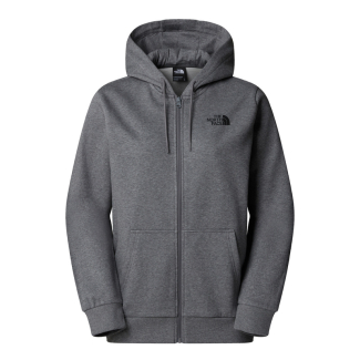 Дамско горнище W SIMPLE DOME FULL ZIP HOODIE TNF MEDIUM GREY HEATHER