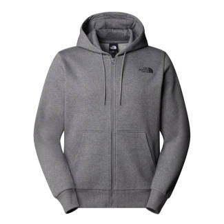 Мъжко горнище M SIMPLE DOME FULL ZIP HOODIE TNF MEDIUM GREY HEATHER