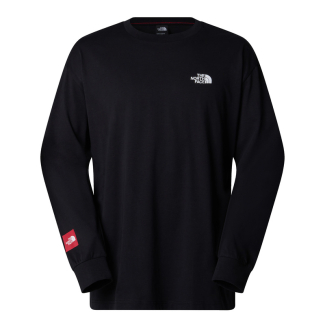 Унисекс тениска с дълъг ръкав U AXYS L/S TEE TNF BLACK