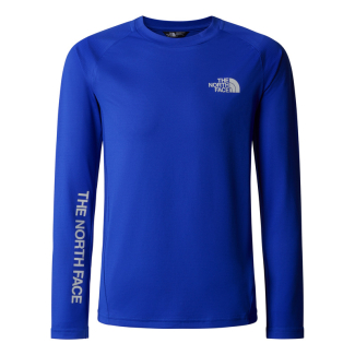 Детска тениска с дълъг ръкав TEEN NEVER STOP LS TEE TNF BLUE