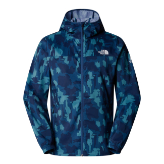 Мъжко яке M Mountain Athletics HOODED WIND JACKET PRINT SUMMIT NAVY AOP PRINT