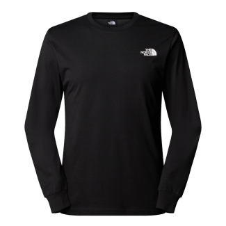 Мъжка тениска с дълъг ръкав M L/S EASY TEE TNF BLACK B