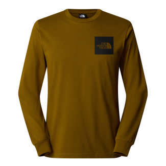 Мъжка тениска с дълъг ръкав M L/S FINE TEE MOSS GREEN