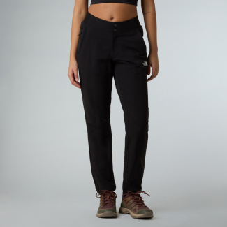 Дамско долнище W QUEST SOFTSHELL PANTS TNF BLACK