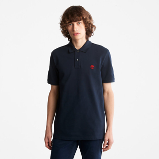 Мъжка тениска Millers River Pique Polo Shirt for Men in Navy