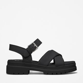 Дамски сандали London Vibe Ankle-strap Sandal for Women in Black