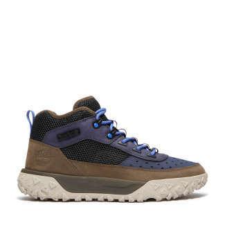 Мъжки обувки GreenStride Motion 6 MID LACE UP SNEAKER DARK BLUE NUBUCK