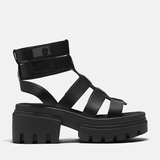 Дамски сандали Everleigh Ankle-strap Sandal for Women in Black