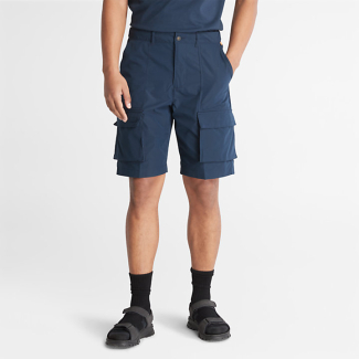 Мъжки панталон Water Repellent Outdoor Cargo Shorts for Men in Navy