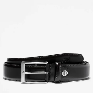 Мъжки колан Classic Squared Buckle Belt for Men in Black