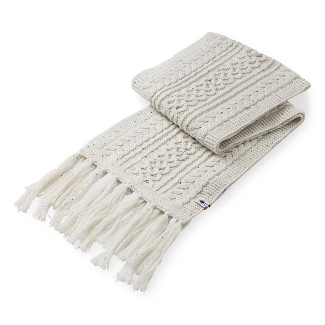 Дамски шал Lodge Girl Scarf NATURAL DONEGAL