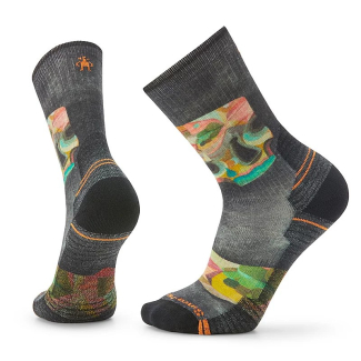 Унисекс чорапи Hike Light Cushion Def Lyfe Print Crew Socks Multi Color