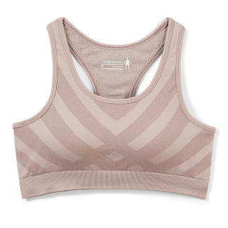 Дамско бюстие Women's Merino Sport Seamless Racerback Bra Sandstone