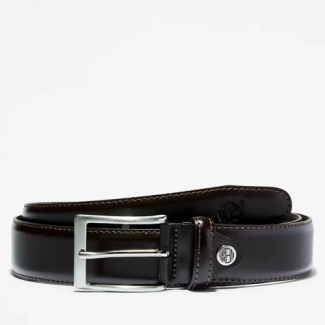 Мъжки колан Classic Squared Buckle Belt for Men in Brown