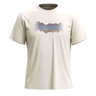 Унисекс тениска Mountain Horizon Short Sleeve Graphic Tee ALMOND