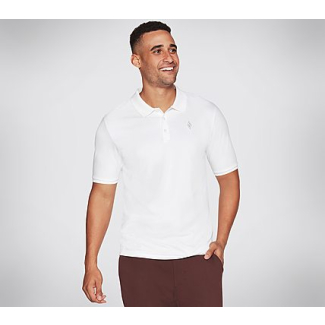 Мъжка тениска SKECHERS APPAREL OFF DUTY POLO SHIRT WHT