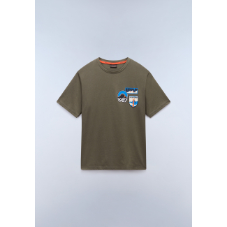 Мъжка тениска S-MONTEPIANA SS TEA LEAF G0A