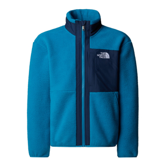 Детско поларено горнище B YUMIORI FULL ZIP JACKET Dusk Blue/Summit Navy