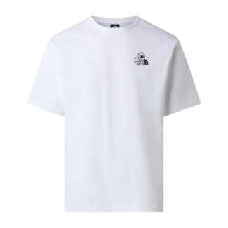 Унисекс тениска U HKE BACKPACK RELAXED S/S TEE TNF WHITE