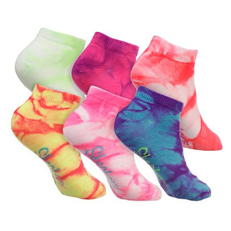 Детски чорапи 6PK GIRLS NON TERRY TIE DYE MULT