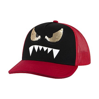 Детска шапка MONSTER EYES CHENILLE HAT RED