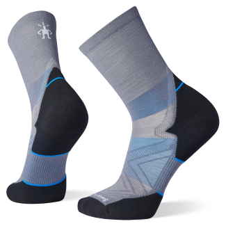 Унисекс чорапи Run Targeted Cushion Mid Crew Socks Graphite