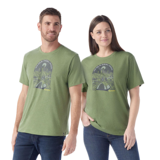 Унисекс тениска Streets to Peaks Short Sleeve Graphic Tee FERN GREEN