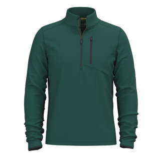 Мъжко горнище Men's Active Fleece 1/2 Zip EVERGREEN