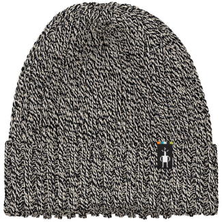 Унисекс шапка Rib Hat BLACK-NATURAL MARL