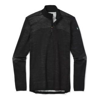 Мъжко термо бельо Men's Intraknit™ Merino 200 1/4 Zip BLACK/WHITE