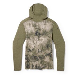 Мъжко термо горнище Men's Classic Thermal Merino Base Layer WINTER MOSS FOREST