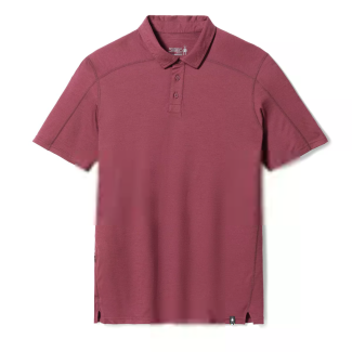 Мъжка поло тениска Men's Short Sleeve Polo Black Cherry