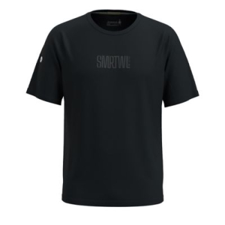 Мъжка тениска Men's Active Ultralite Graphic Short Sleeve Tee Black-Charcoal