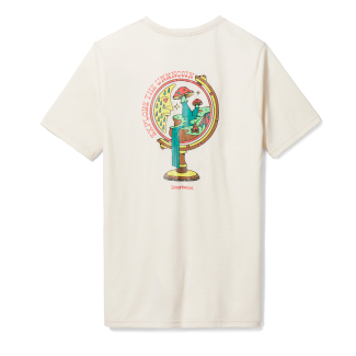 Мъжка тениска Explore the Unknown Graphic Short Sleeve Tee Slim Fit ALMOND HEATHER